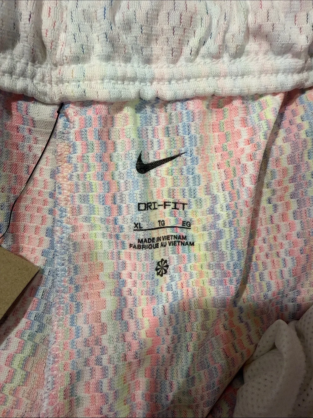 Men’s Nike White Mesh Athletic Shorts New with Tags